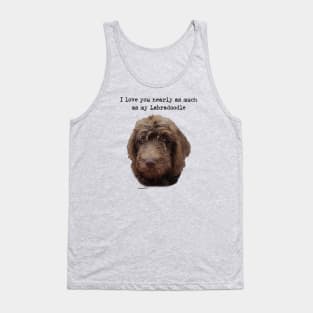 Labradoodle Dog Love Tank Top